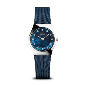 Bering Blue Mother of Pearl Dial Ladies Watch