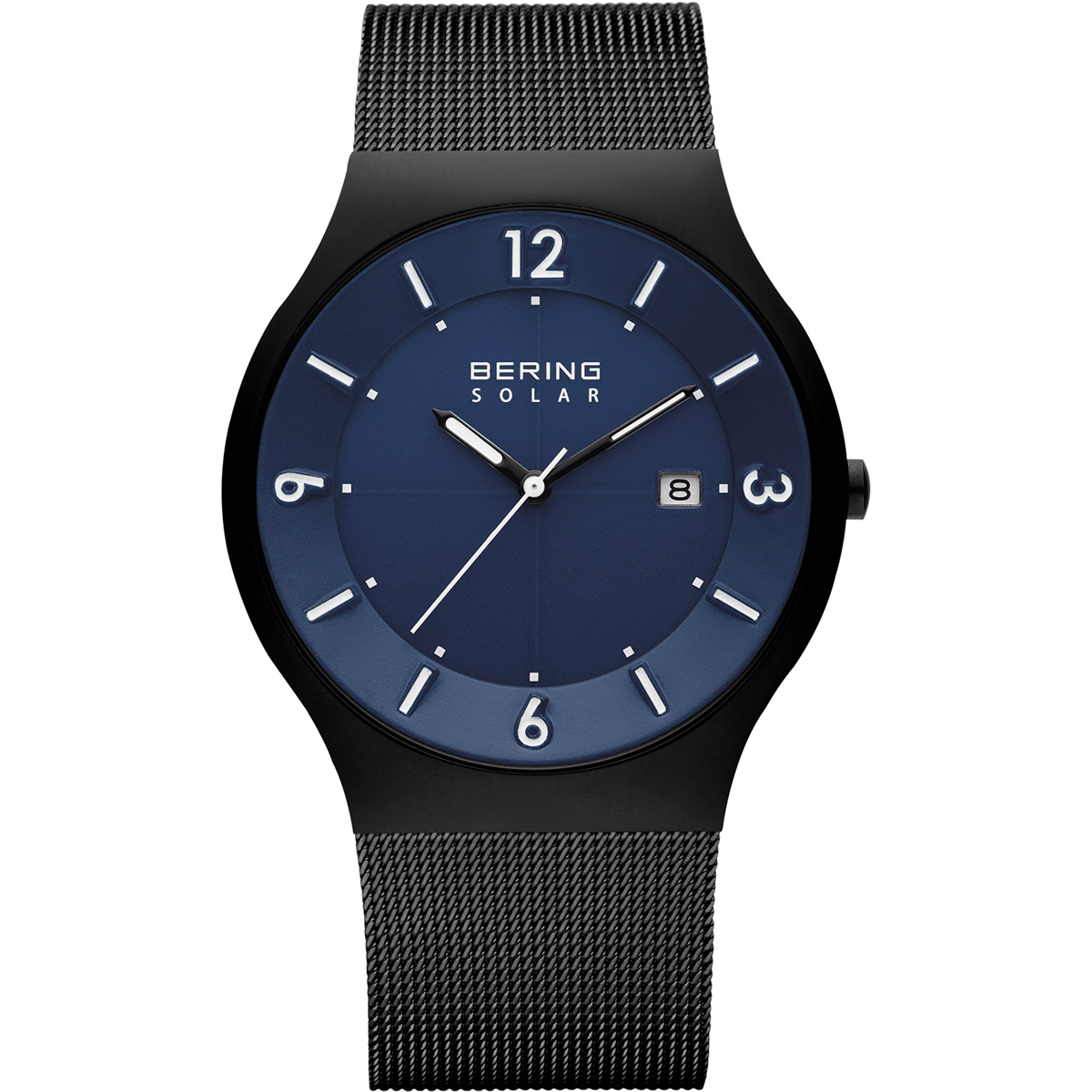 Bering Solar With Blue Dial Gents Watch 14440-227