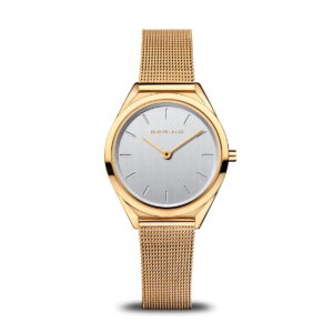 Bering Ultra Slim Silver Dial Unisex Watch