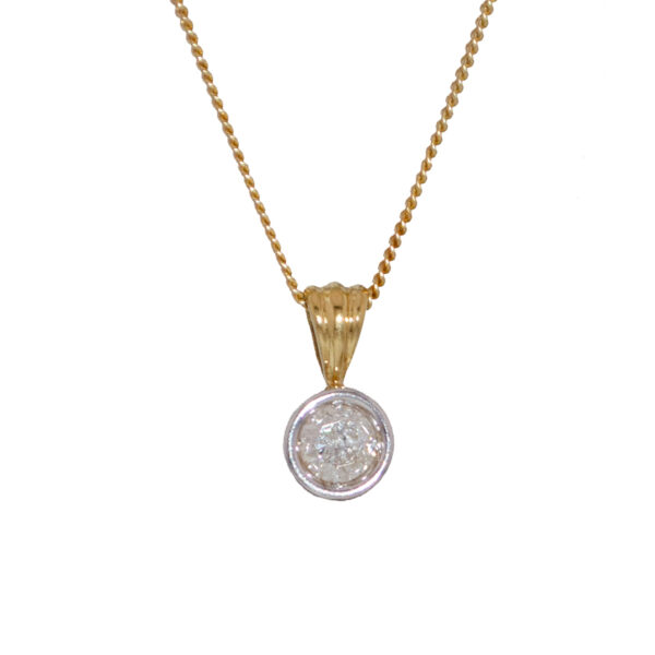 18ct-Diamond-Pendant-Chain-ABC50PD