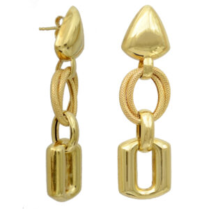 18ct Fancy Drop Earrings