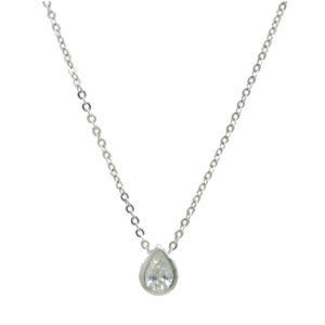 Pear Shape Diamond Pendant