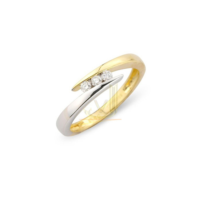 Fancy Trilogy Diamond Ring - Vinson Jewellers