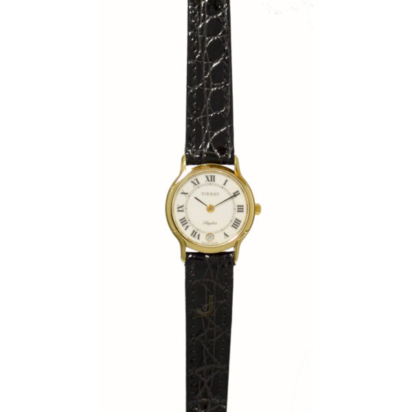 Tissot 9ct Gold Classic Roman Numeral Ladies Watch T310F606