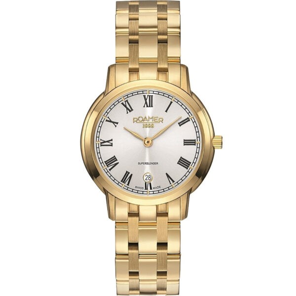 Roamer Superslender Silver Dial ladies Watch 515811-48-22-50