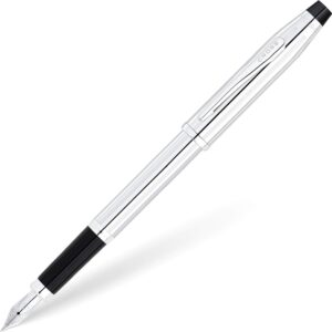 A T Cross Century II Chrome Fountain Pen