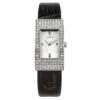 Oasis Silver Case With Crystal Set Ladies Watch
