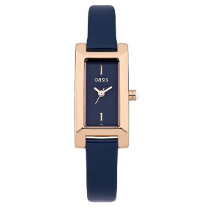 Oasis Blue Sunray Dial Ladies Watch