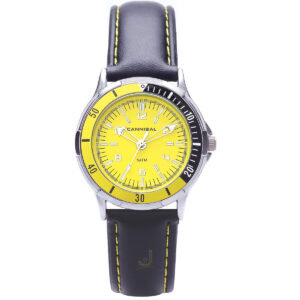 Cannibal Junior Boys Yellow Dial Watch