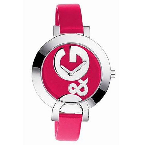 DandG HOOP LA Fuchsia Dial Ladies Watch DW0664