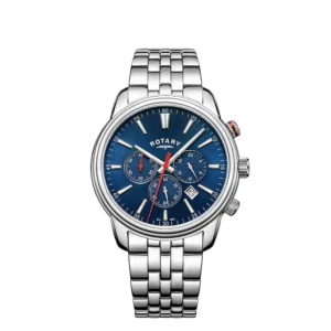 Rotary Oxford Blue Dial Gents Watch