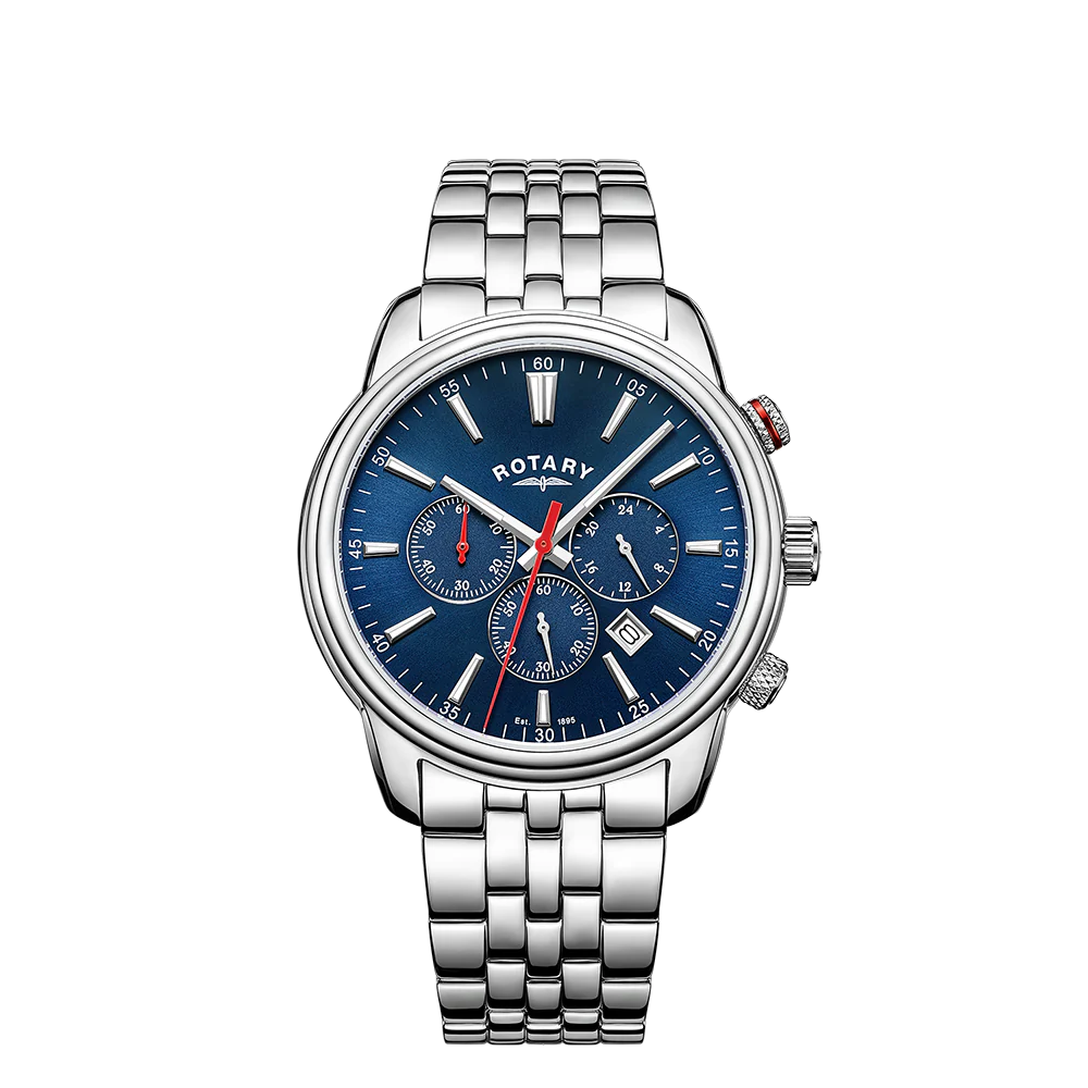 Rotary Oxford Blue Dial Gents Watch GB05083/05