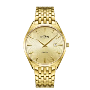 Rotary Gold PVD Ultra Slim Gents Watch