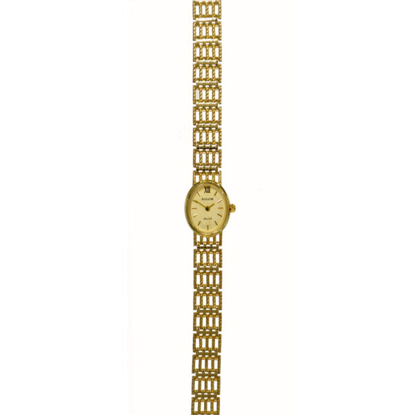 Accurist 9ct Gold Fancy Bracelet Ladies Watch