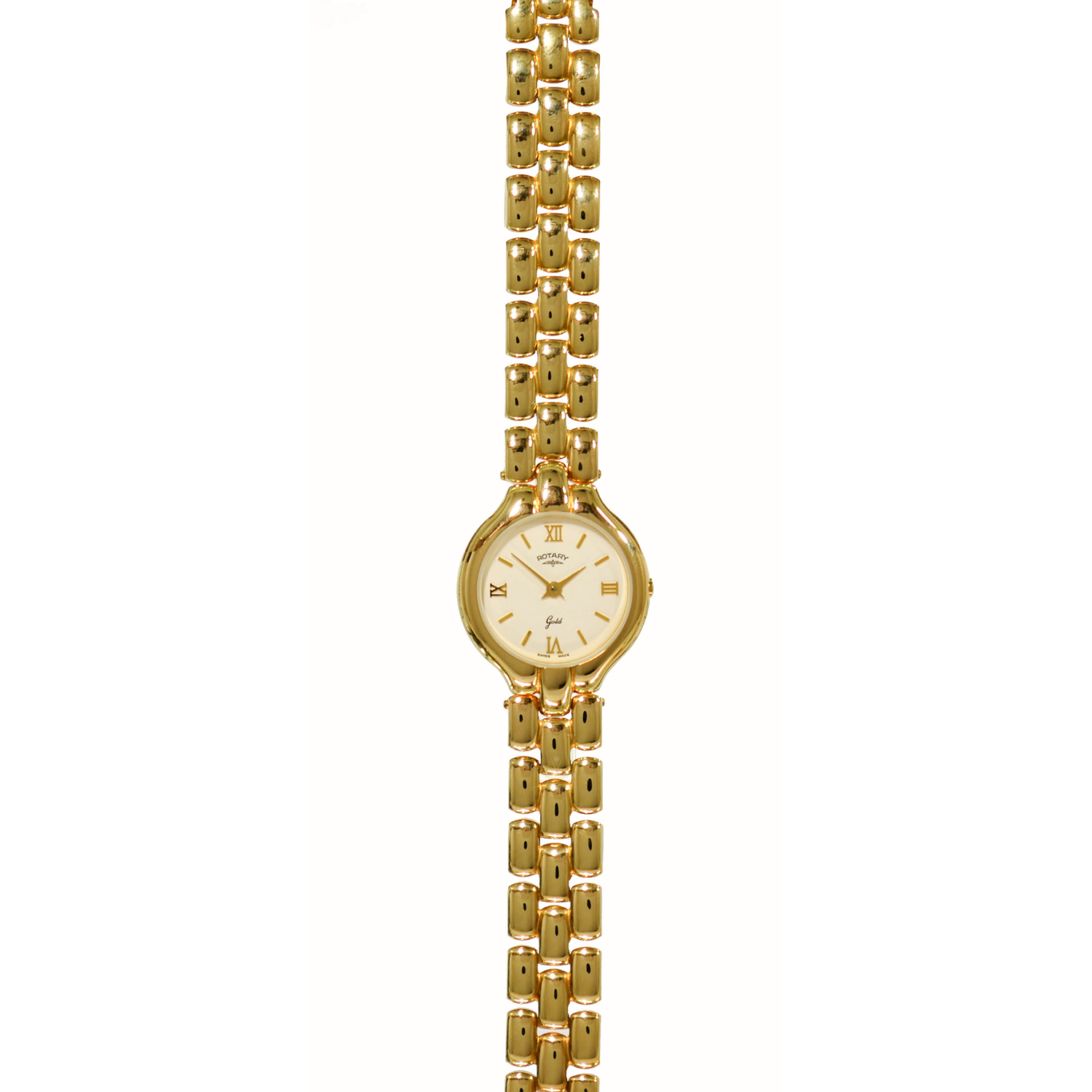 Rotary 9ct Gold link bracelet Watch - Vinson Jewellers