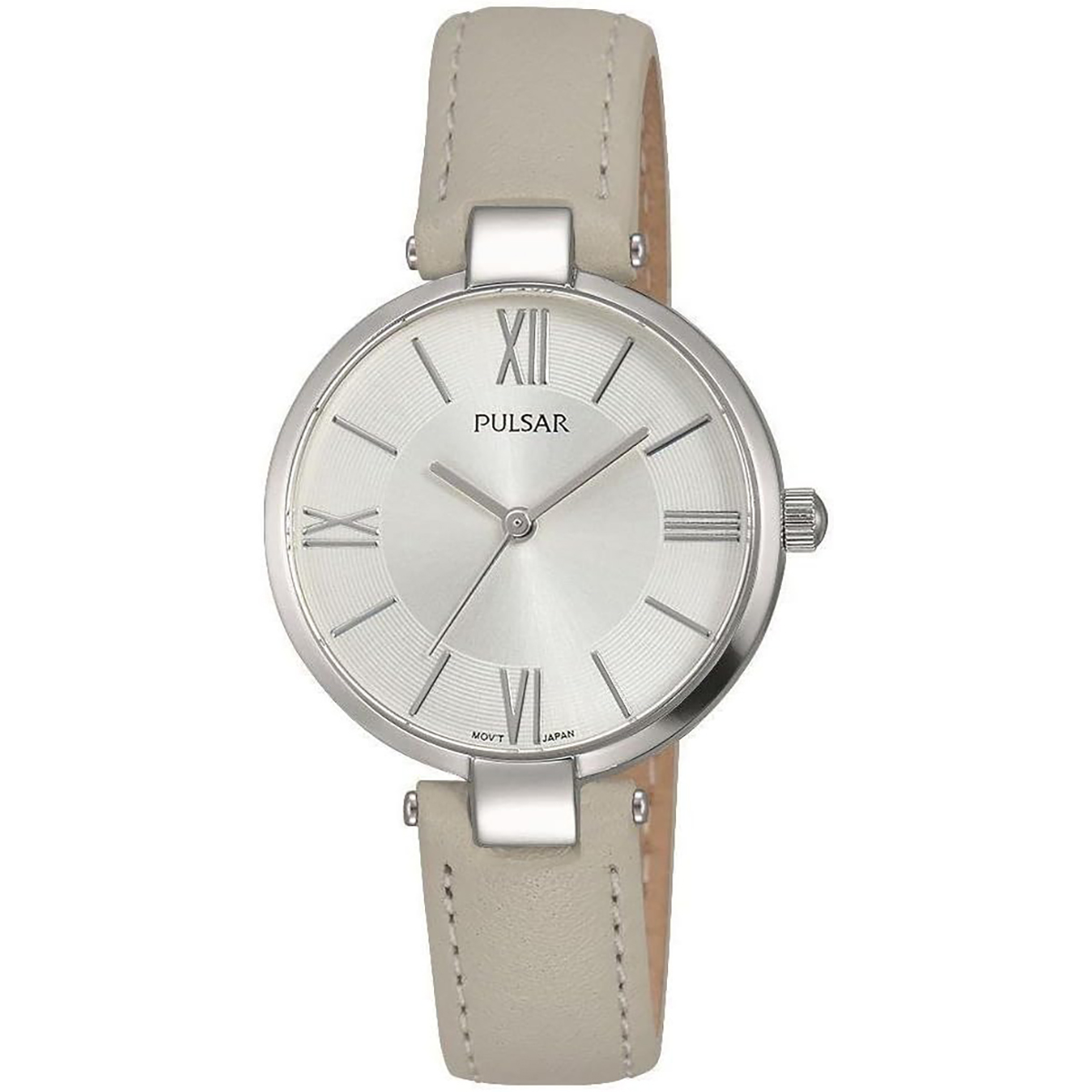 Pulsar Grey Leather Ladies Watch PH8245X1