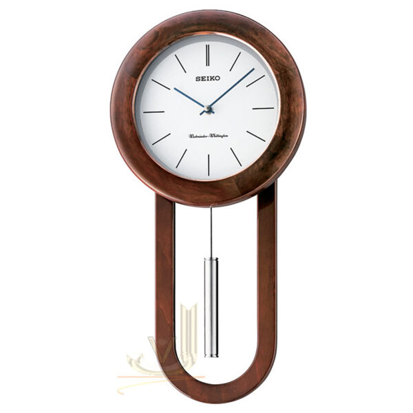 Seiko Wooden Wall Chiming Clock QXH057B