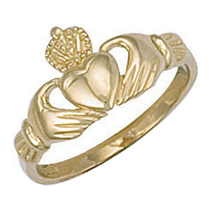 9ct Gold Baby Claddagh Ring