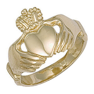 Gold Claddagh Ring