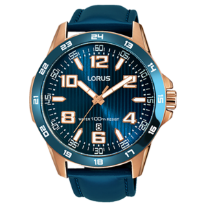 Lorus Blue Dial Sports Mens Watch