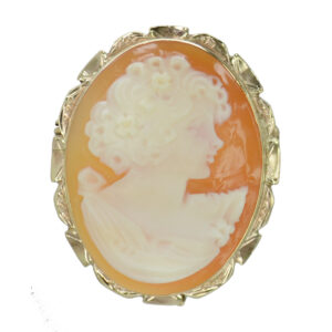 Cameo Brooch Pin