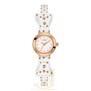 GUESS Zoey White Ladies Watch