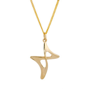 Gold Infinite Love Pendant Chain