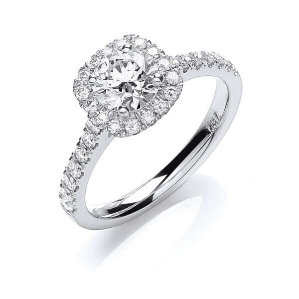 Certificated Diamond Engagement Ring DR0900