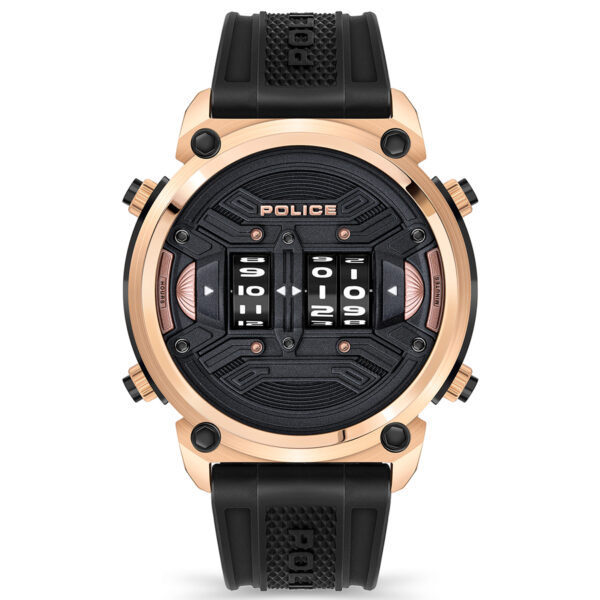 Police Rotor Rose Gold Watch PEWJP2108301