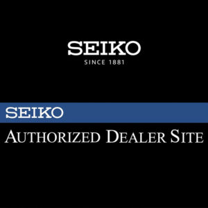 Seiko Blue Dial Chronograph Watch