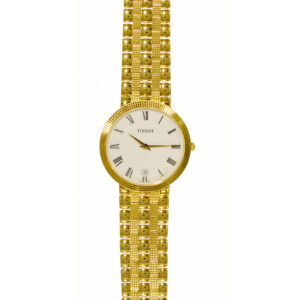 Tissot 18ct Gold Gents Bracelet Watch