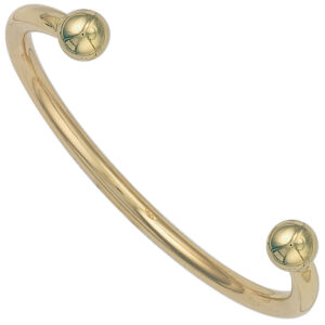 9ct Gold Gents Torque Bangle