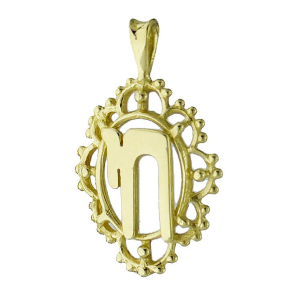 9ct Gold Chai Pendant RL-157