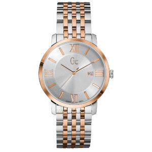 Gc Slim Two Tone Bracelet Gents Watch