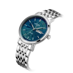 Rotary Windsor Blue Dial Gents Watch