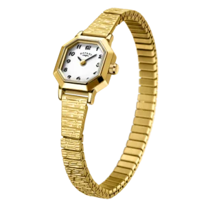 Rotary Rectangular Expanding Bracelet watch