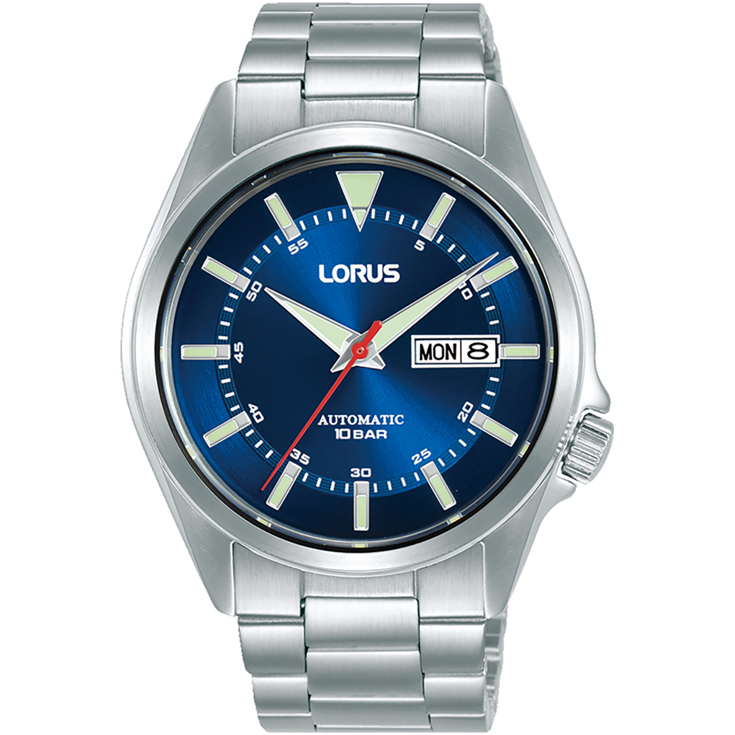 Lorus Automatic Black Dial Watch Jewellers - Vinson