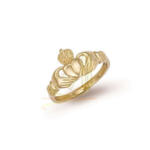 Gold Baby Claddagh Ring