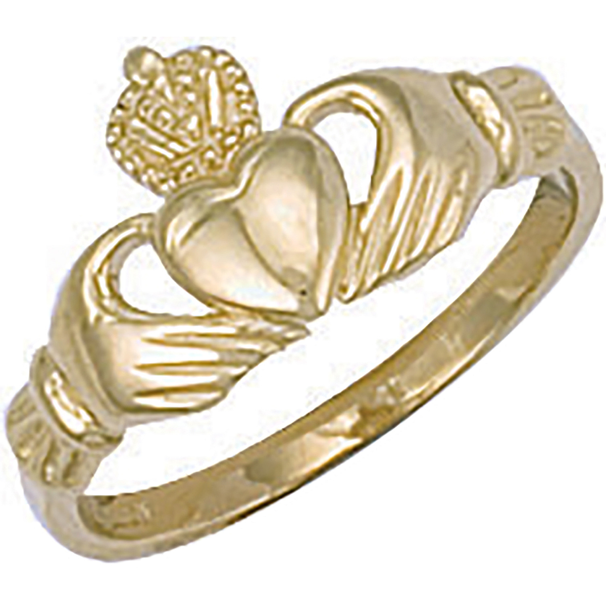 Gold Baby Claddagh Ring R0089