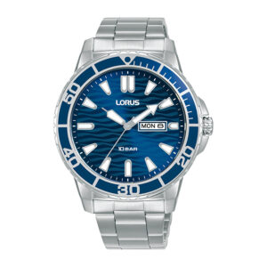 Lorus Gents Blue dial sports Watch