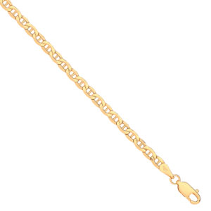 14ct Gold Flat Anchor Bracelet