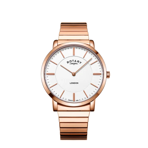 Rotary Rose Gold Expanding Bracelet Watch GB0276702