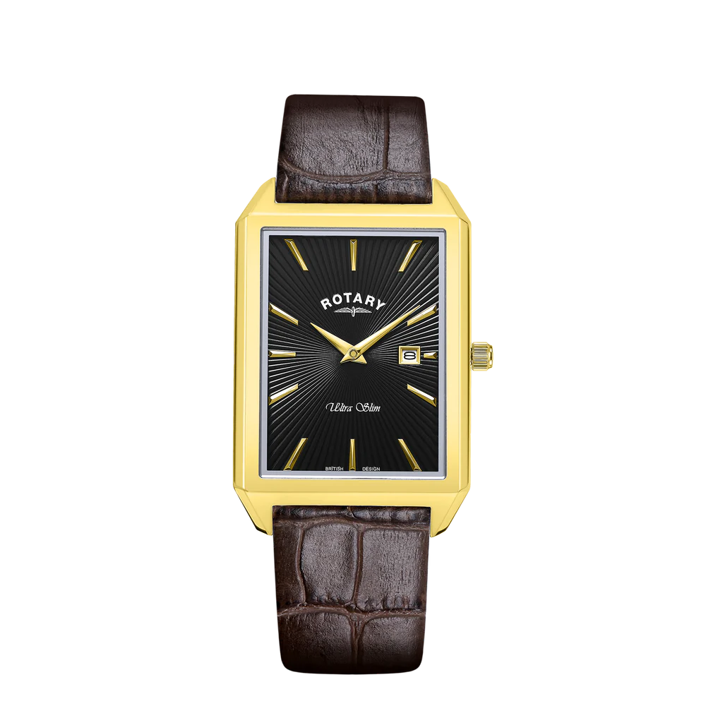 Rotary Gents Ultra Slim Square Watch GS08023/04