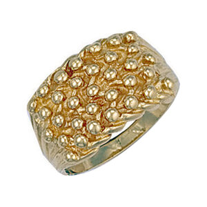 Woven Back 5 Row Keeper Ring