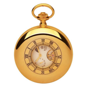 Royal London Gold PVD Mechanical Pocket Watch