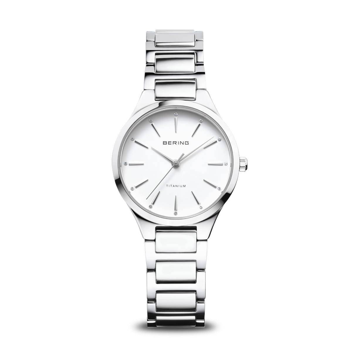 Bering Silvert Titanium Ladies Watch slim Watch 15630-704