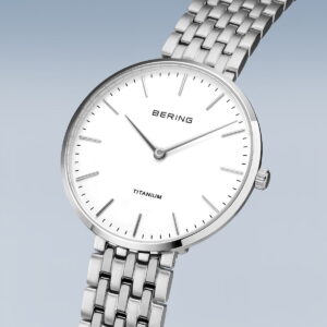 Bering Silver Titanium Ladies Watch