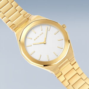 Bering Gold Tone Gents Watch