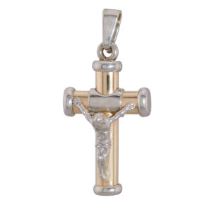 9ct Gold Crucifix Cross Pendant