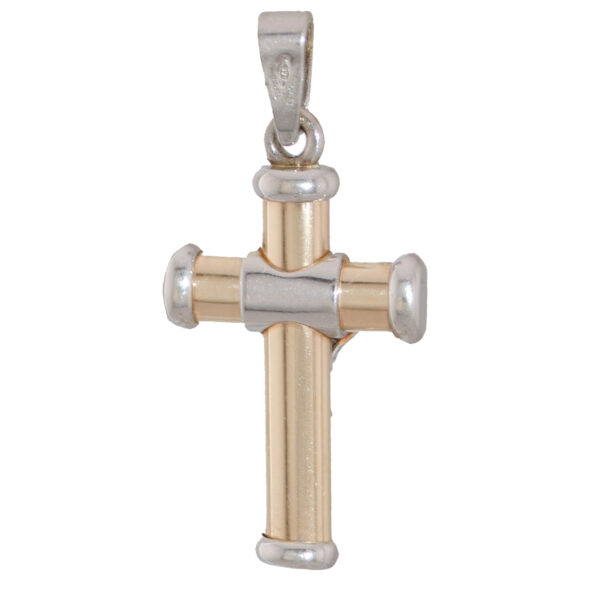 9ct Gold Crucifix Cross Pendant - Image 3